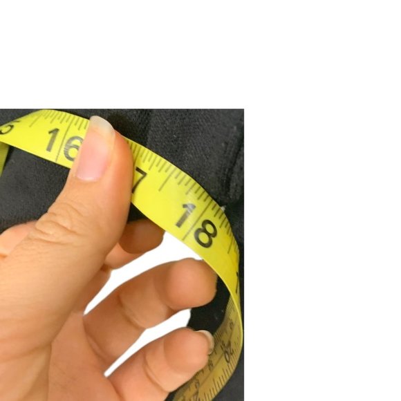 Vintage 90s Black Crochet Cardigan Long Sleeve Button Up Mini Dress Medium - Picture 8 of 8